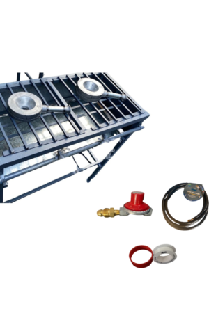 Kit Parrilla de Alta Presión – 2 Quemadores