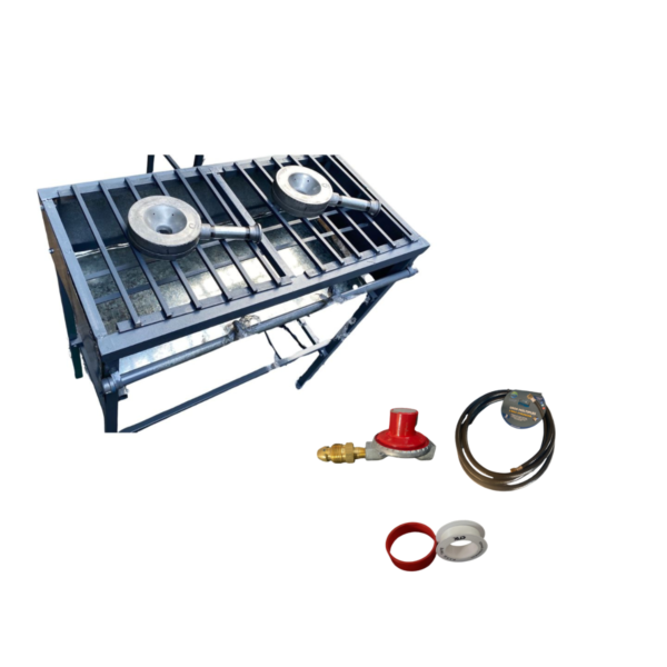 Kit Parrilla de Alta Presión – 2 Quemadores