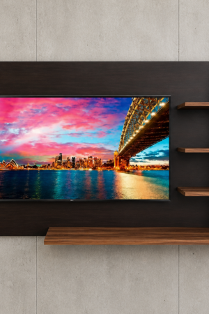 Centro de TV en Madera Contemporáneo